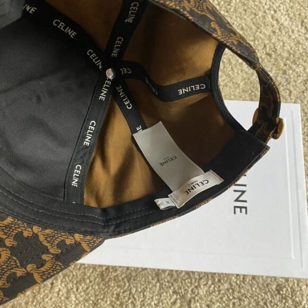 CELINE Deep Brown baseball cap - Picture 4 of 5